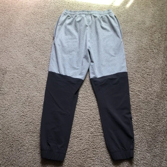 Adidas Extreme Workout Long Gray Two Tone Jogger Pant - Picture 3 of 4